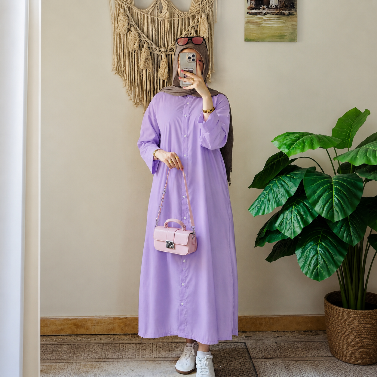 Pastel Breeze Shirt Dress