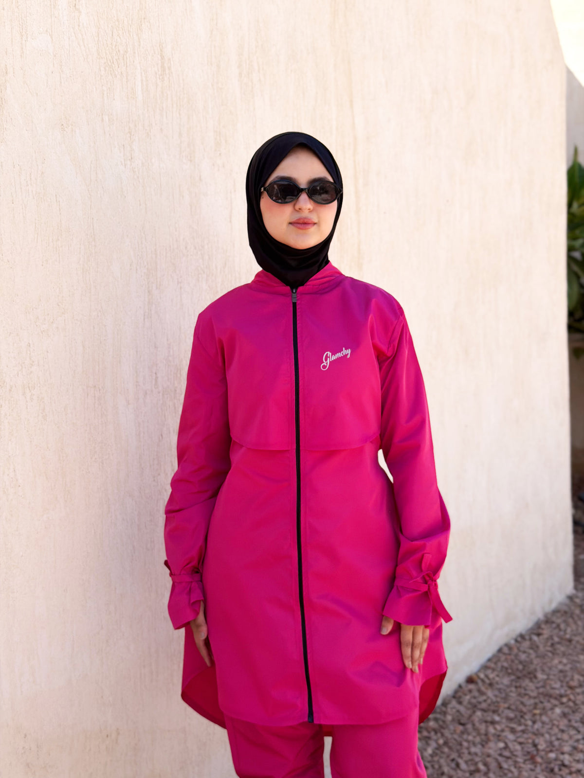 Everyday Waterproof Burkini - Hot Pink