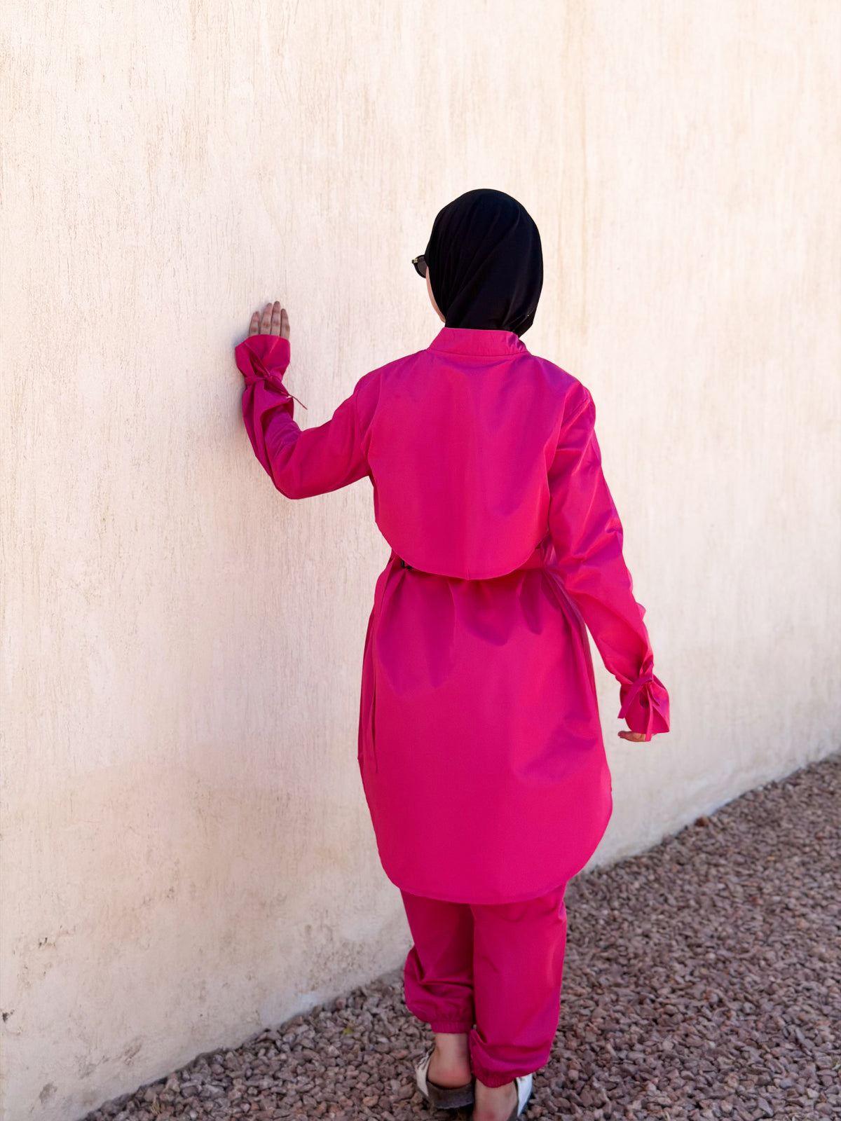 Everyday Waterproof Burkini - Hot Pink