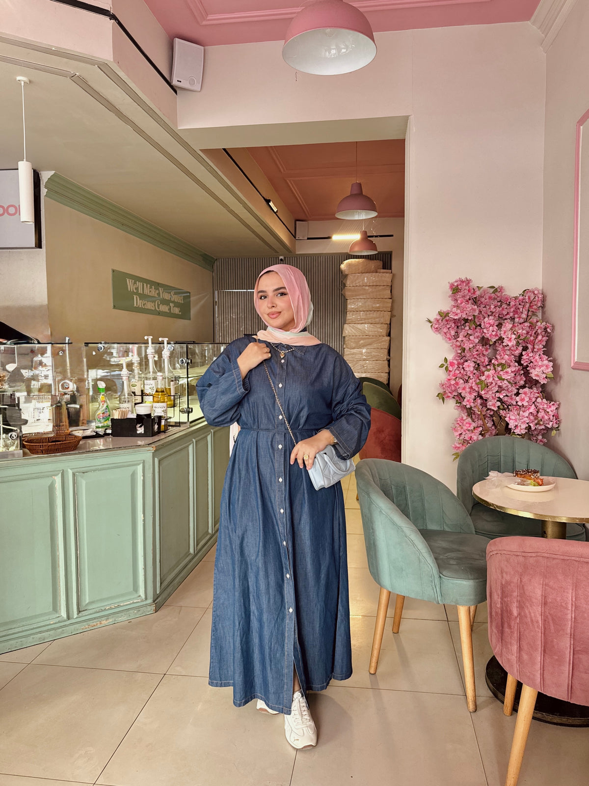 Denim Shirt Dress