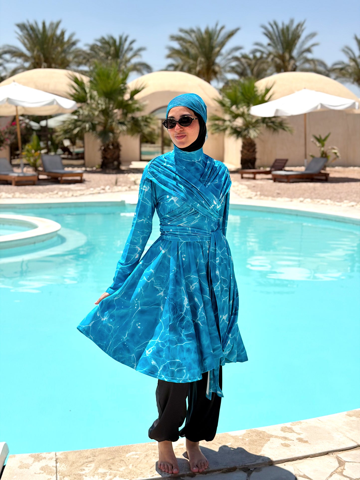 Crystal Waves Lycra Burkini