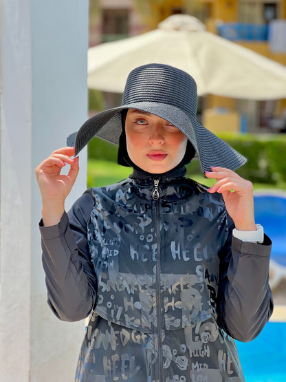 Shiny Letters Burkini