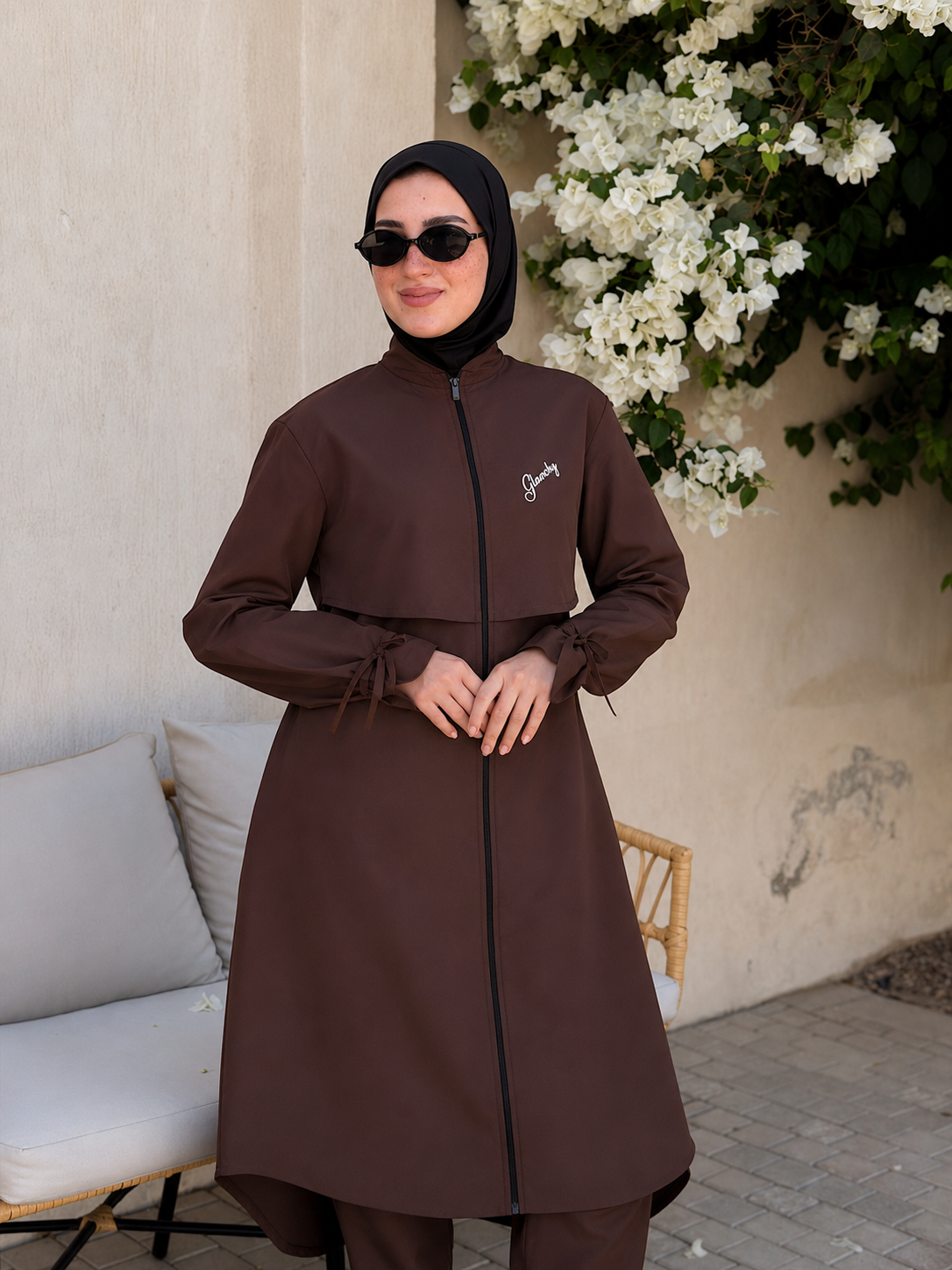 Everyday Waterproof Burkini - Brown