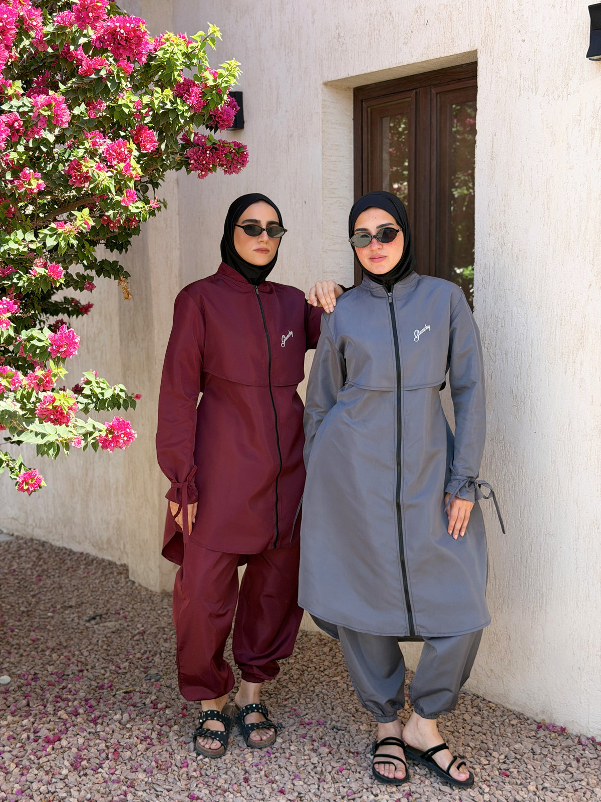 Everyday Waterproof Burkini - Burgundy