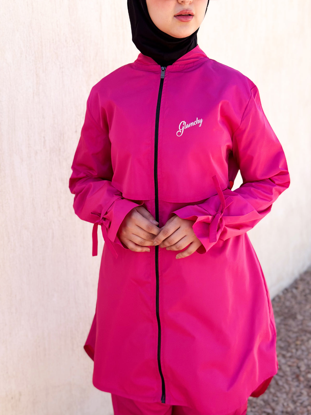 Everyday Waterproof Burkini - Hot Pink