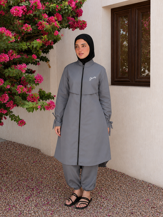 Everyday Waterproof Burkini - Grey