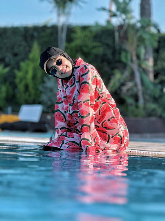 Watermelon Splash Burkini 🍉