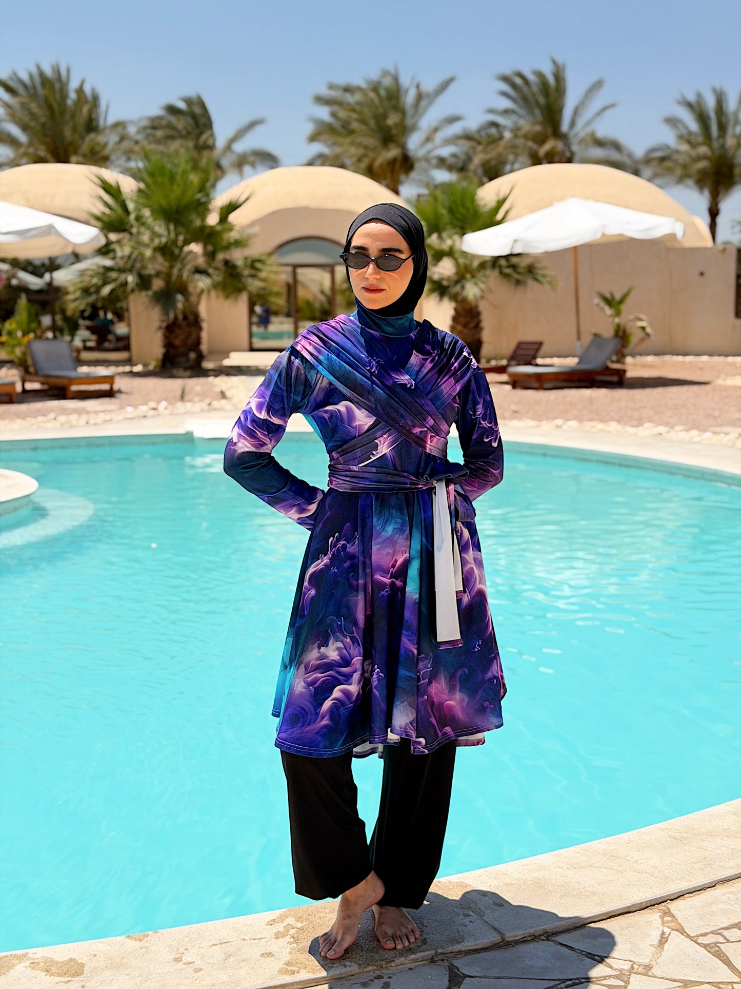 Mystic Waves Lycra Burkini