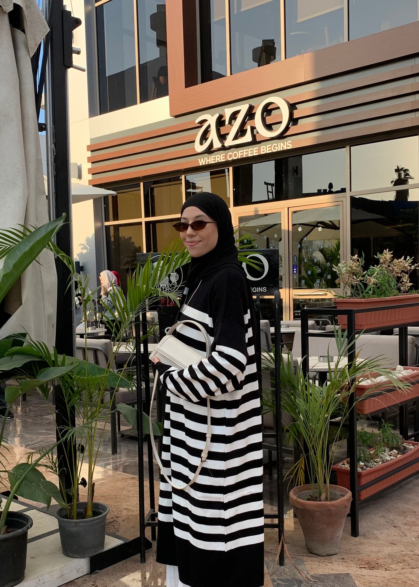Striped Knit dress
