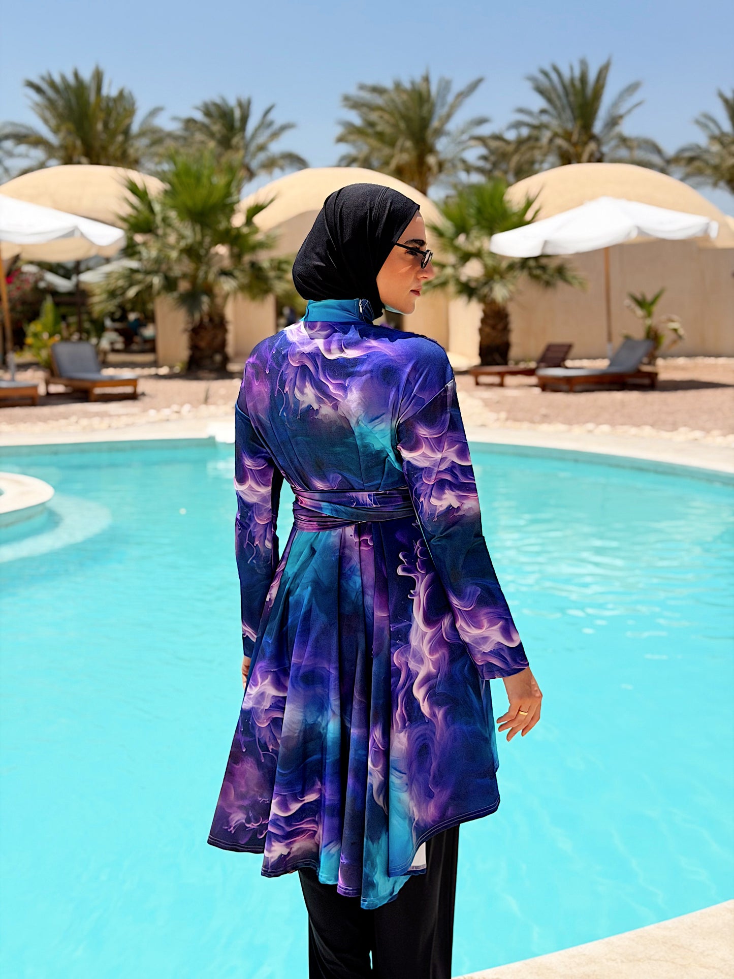 Mystic Waves Lycra Burkini