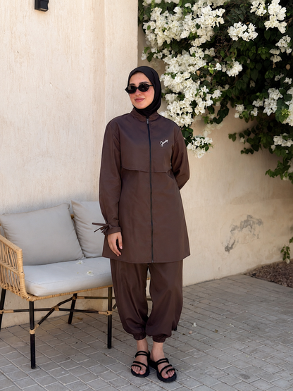 Everyday Waterproof Burkini - Brown