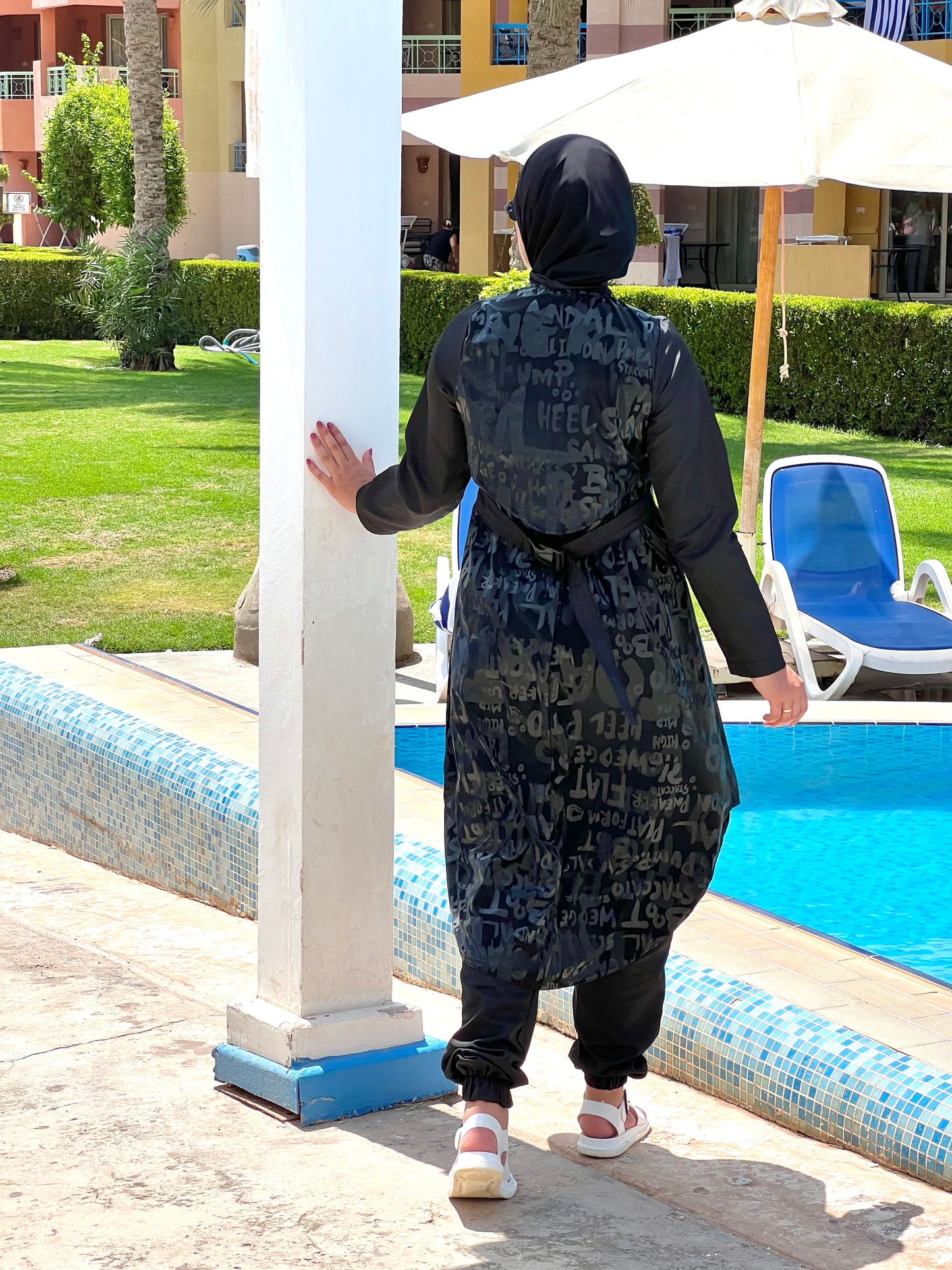 Shiny Letters Burkini