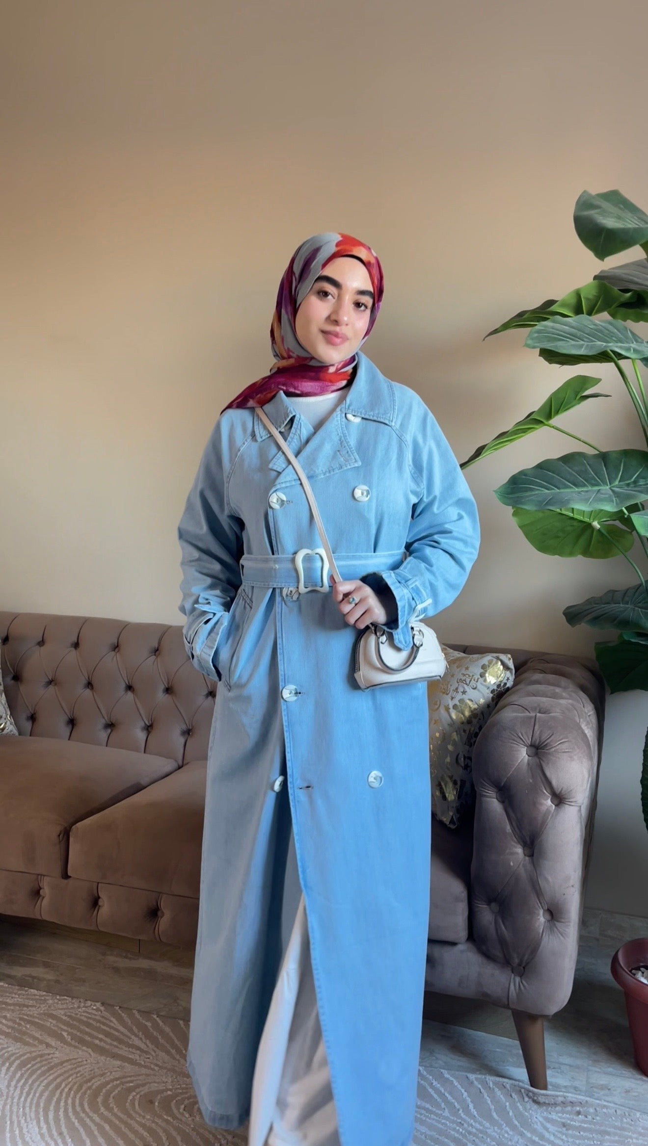 The Denim Trench Dress