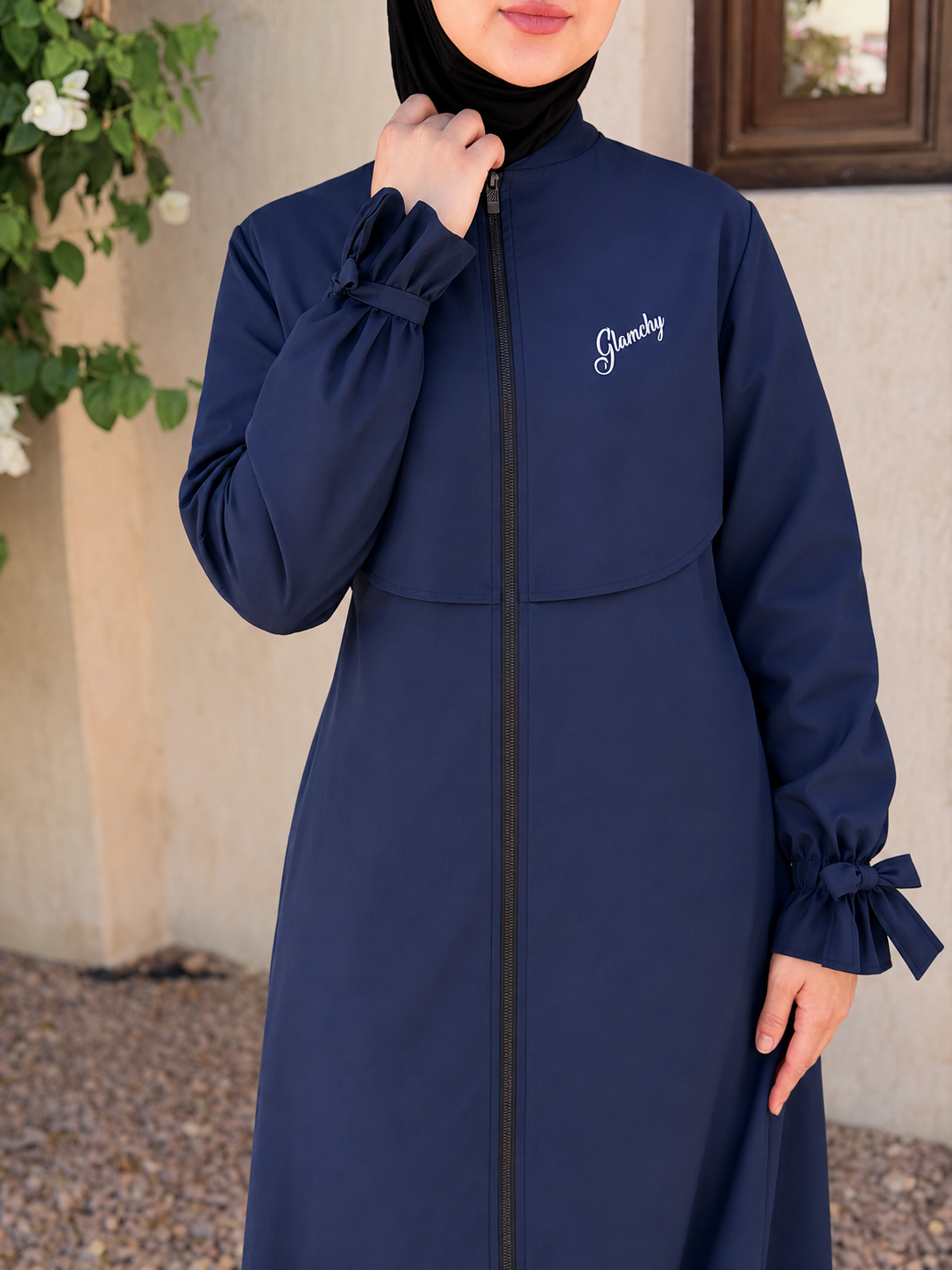 Everyday Waterproof Burkini - Navy Blue