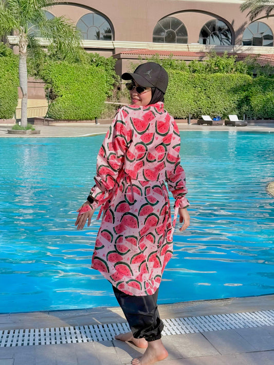 Watermelon Splash Burkini 🍉