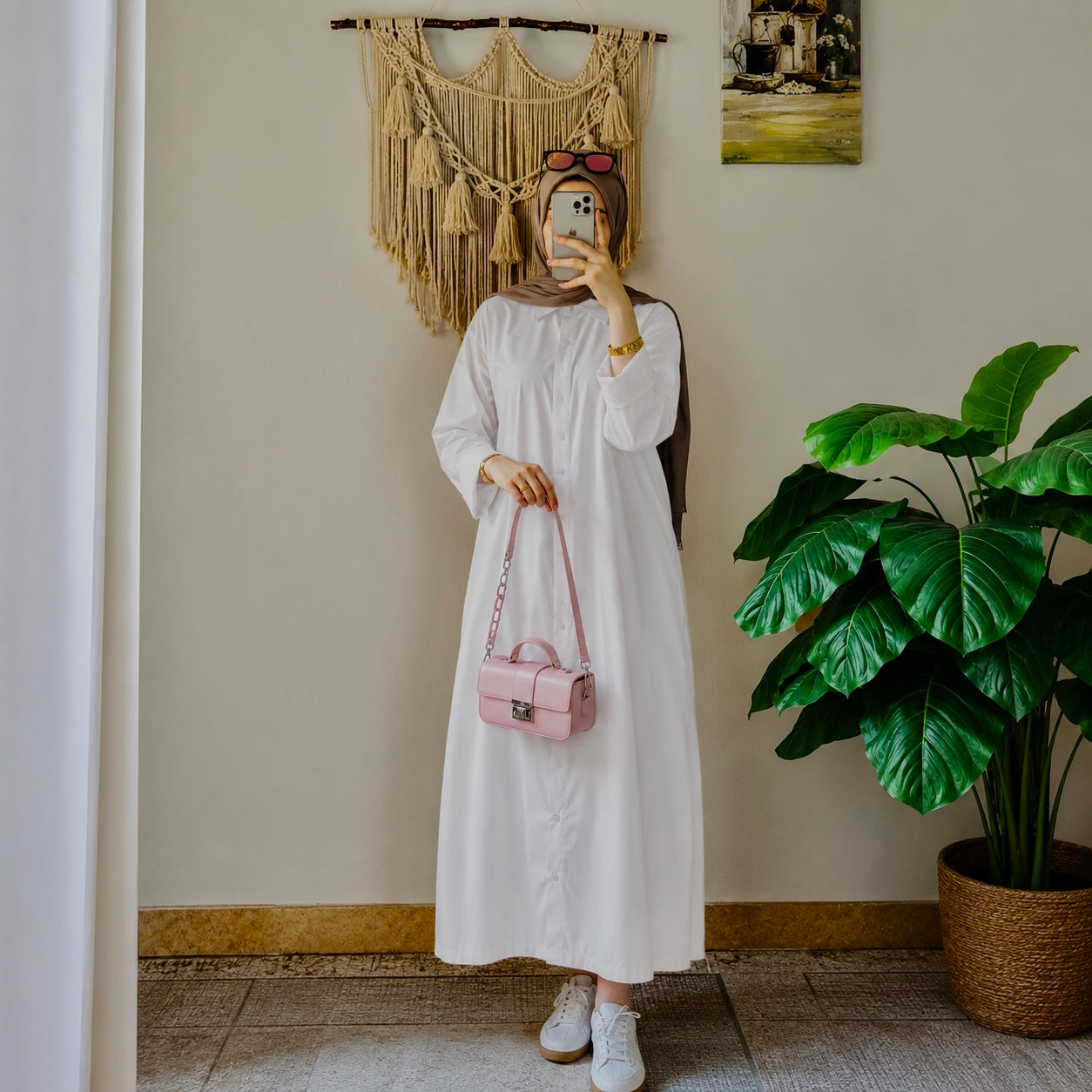 Pastel Breeze Shirt Dress