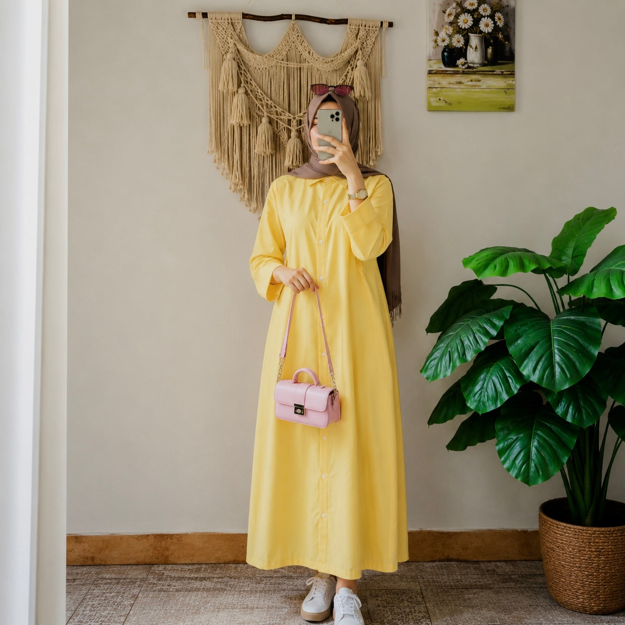 Pastel Breeze Shirt Dress