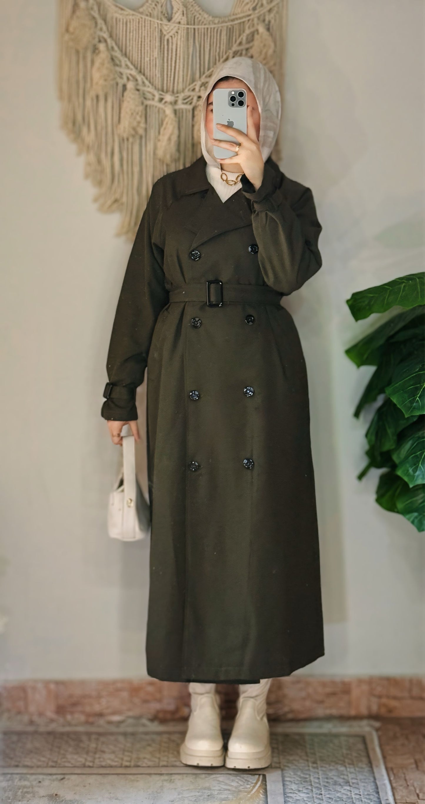 Trench dress