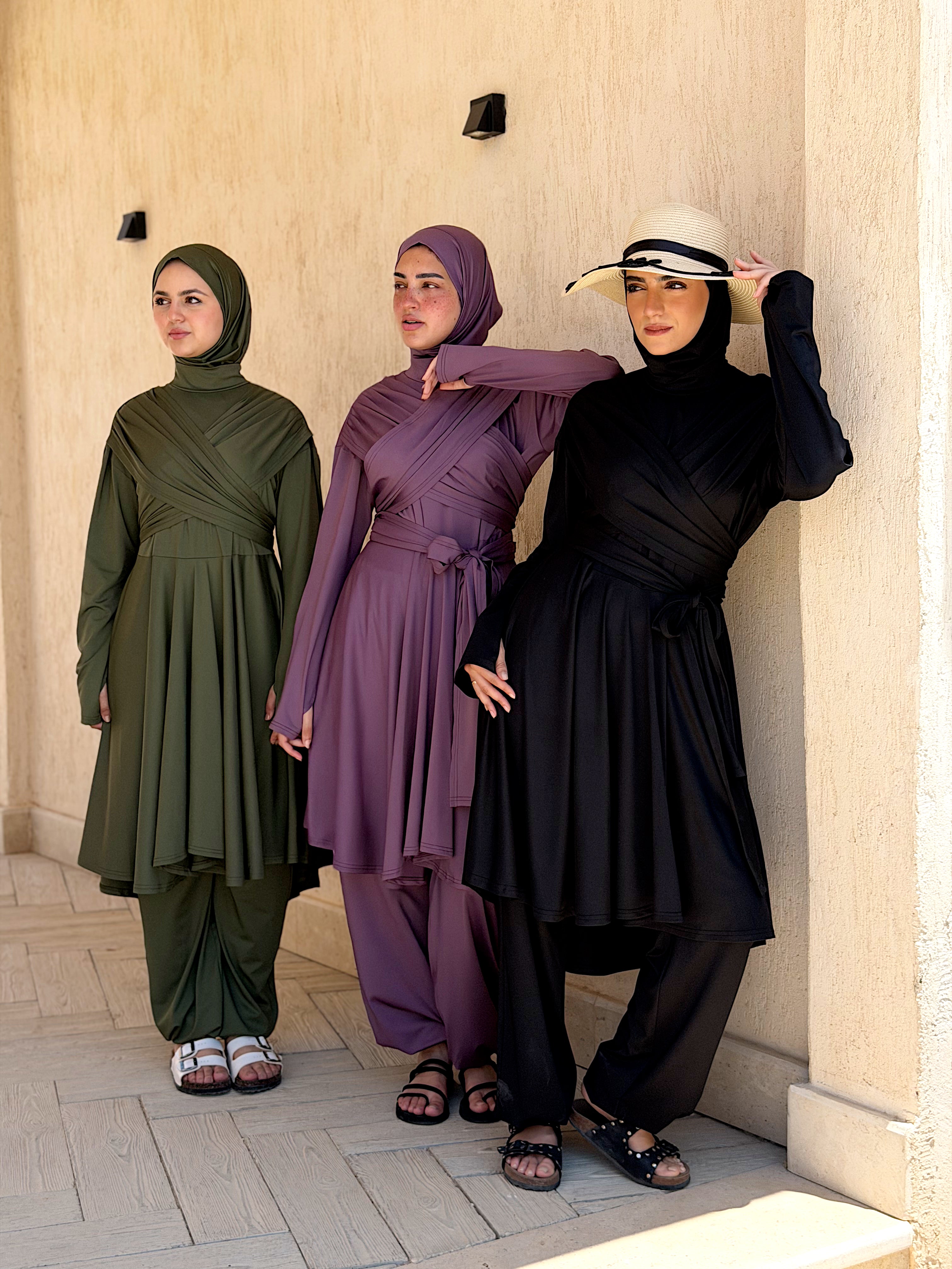 Modest Lycra Wrap Burkini