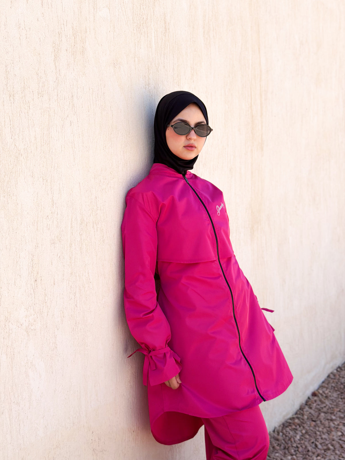 Everyday Waterproof Burkini - Hot Pink