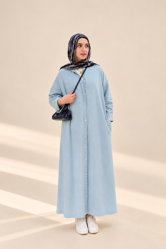 Denim Shirt Dress