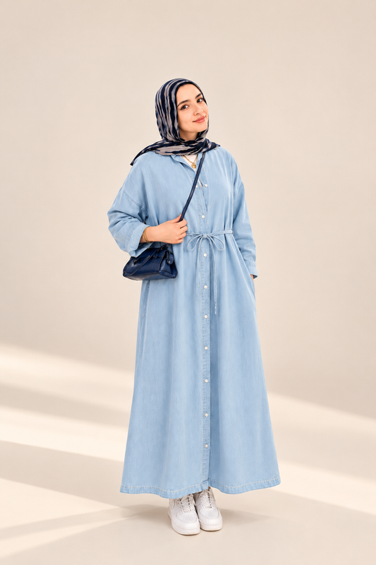 Denim Shirt Dress